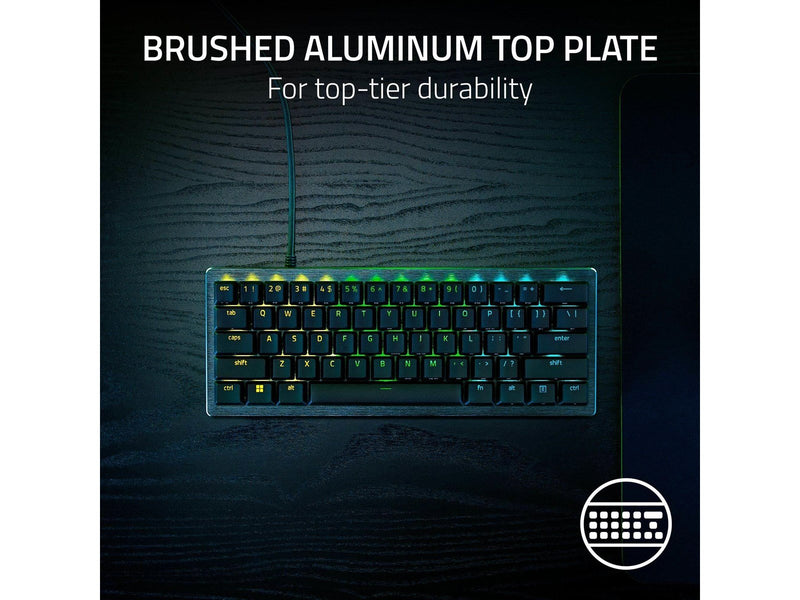 Razer Huntsman V3 Pro Mini - Gaming Tastaturen - ohne Numpad - Nordisch - Schwarz