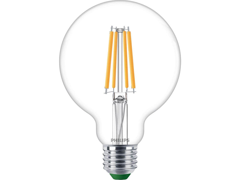 Philips LED-Lampe Globe G95 4W/827 (60W) Clear E27