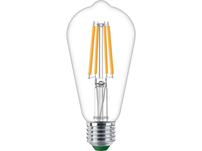 Philips LED-Lampe Edison 6W/827 (60W) Clear E27