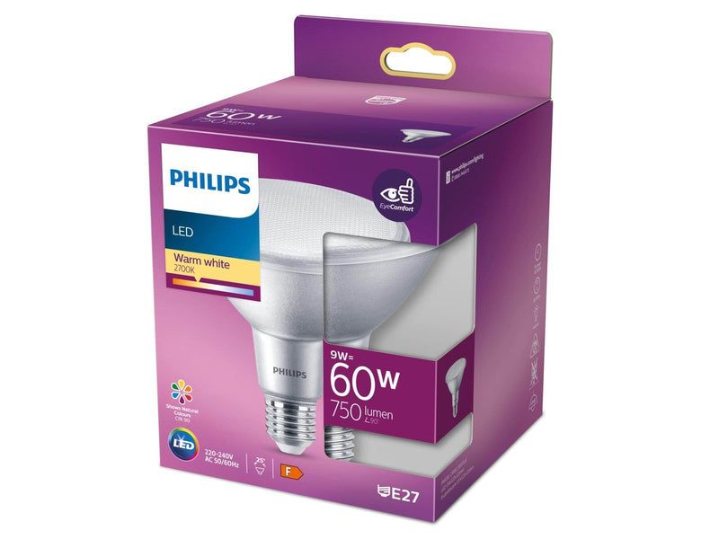 Philips LED-Lampe Reflector PAR38 9W/927 (60W) 25° E27