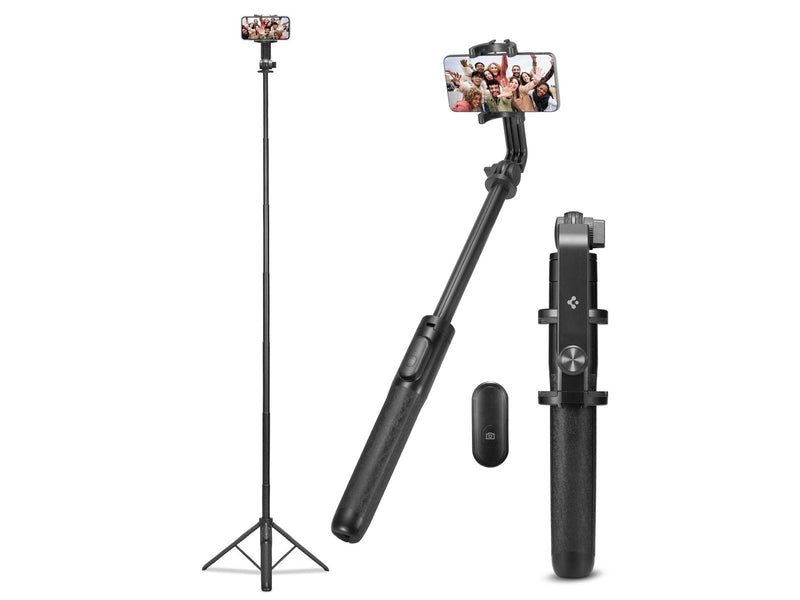 Spigen Tripod Selfie Stick - black - longer version
