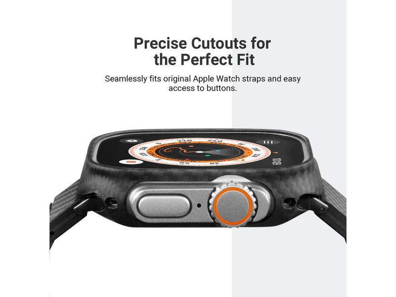 PITAKA Air case - black/grey - Apple Watch Ultra 49 mm