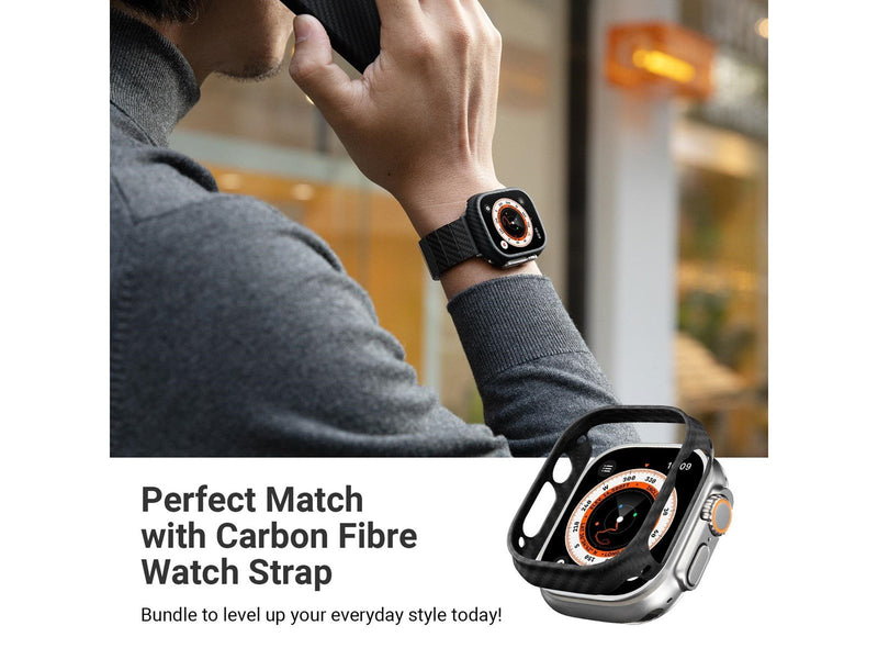 PITAKA Air case - black/grey - Apple Watch Ultra 49 mm