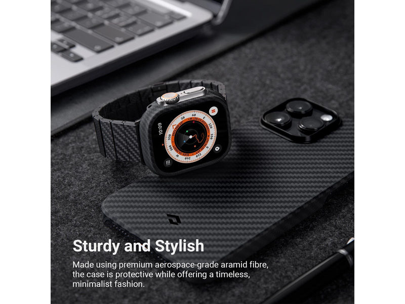 PITAKA Air case - black/grey - Apple Watch Ultra 49 mm