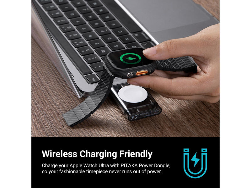 PITAKA Air case - black/grey - Apple Watch Ultra 49 mm