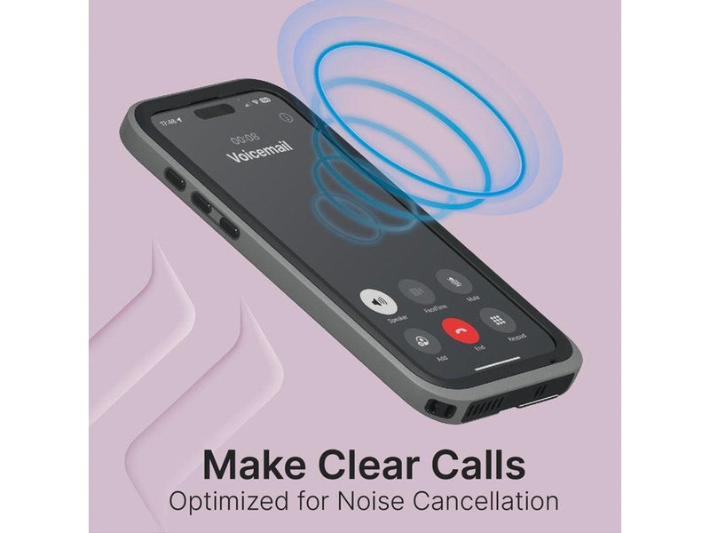 Catalyst Total Protection Case - titanium gray - iPhone 15 Pro