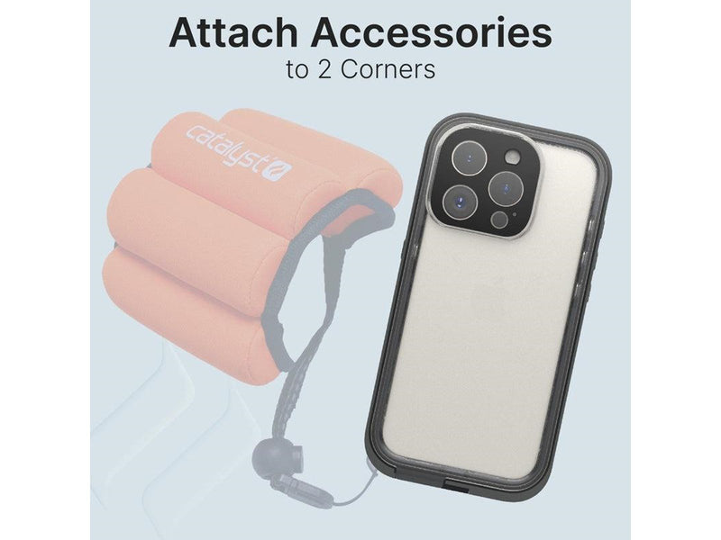 Catalyst Total Protection Case - titanium gray - iPhone 15 Pro Max