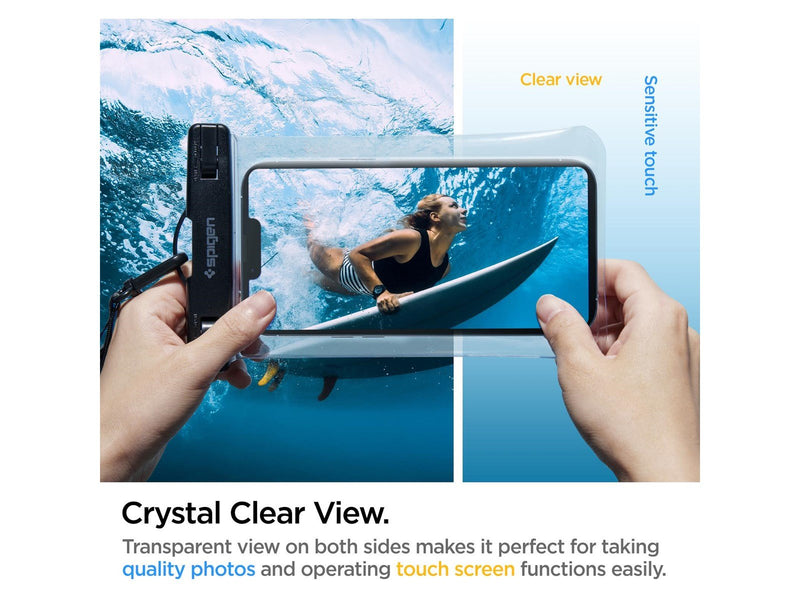 Spigen Aqua Shield WaterProof Case A601 2 Pack - crystal clear