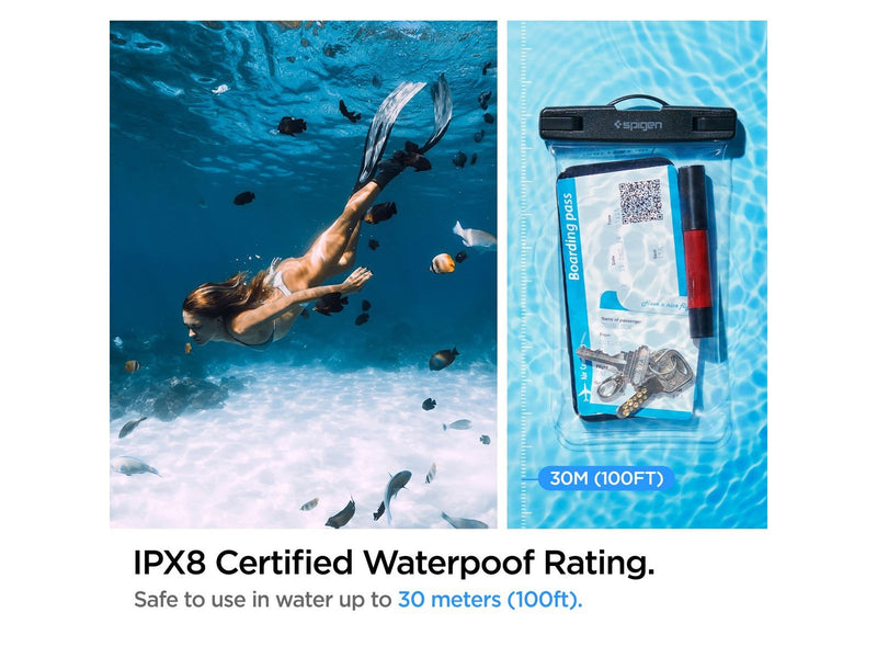Spigen Aqua Shield WaterProof Case A601 2 Pack - crystal clear