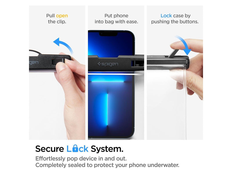 Spigen Aqua Shield WaterProof Case A601 2 Pack - crystal clear