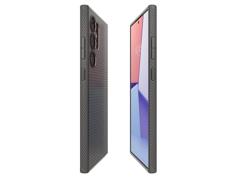 Spigen Liquid Air - granite gray - Samsung Galaxy S24 Ultra