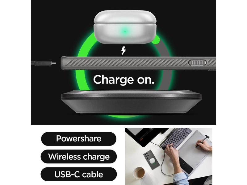 Spigen Liquid Air - granite gray - Samsung Galaxy S24 Ultra