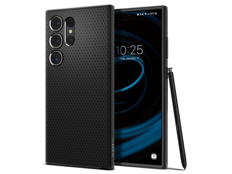 Spigen Liquid Air - matte black - Samsung Galaxy S24 Ultra
