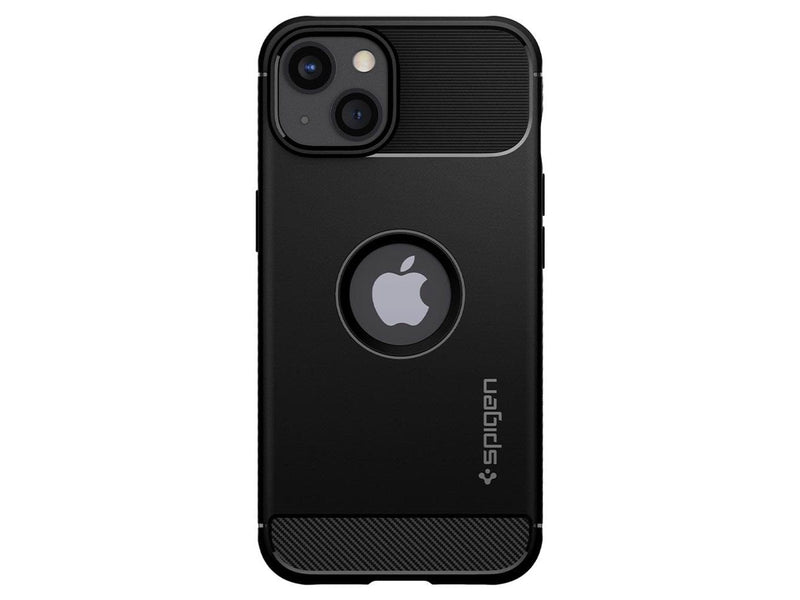 Spigen Rugged Armor - matte black - iPhone 13