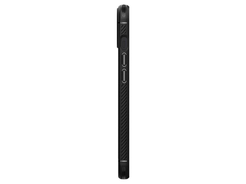 Spigen Rugged Armor - matte black - iPhone 13