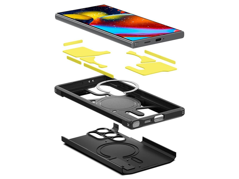 Spigen Tough Armor MagSafe - black - Samsung Galaxy S24 Ultra