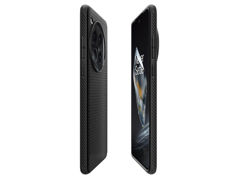 Spigen Liquid Air - matte black - OnePlus 12