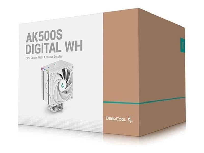 DeepCool AK500S DIGITAL WH - CPU-Luftkühler