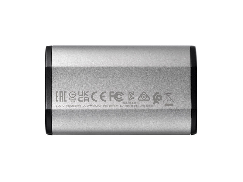 A-Data SD810 SSD - 2TB - Grau - Extern SSD - USB 3.2 Gen 2x2