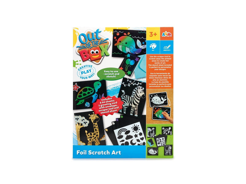 Out Of The Box Foil Scratch Art CDU