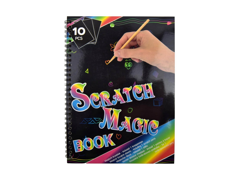 Pocket Money Magic Color Scratch Book With Pen 10