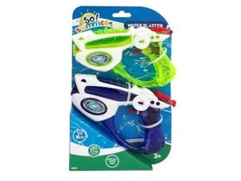 Happy Summer Water Gun 17cm 2-Pack