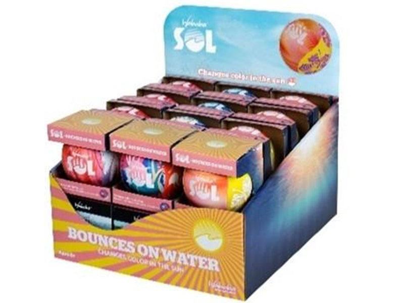 Waboba Sol Ball 3 asst. CDU