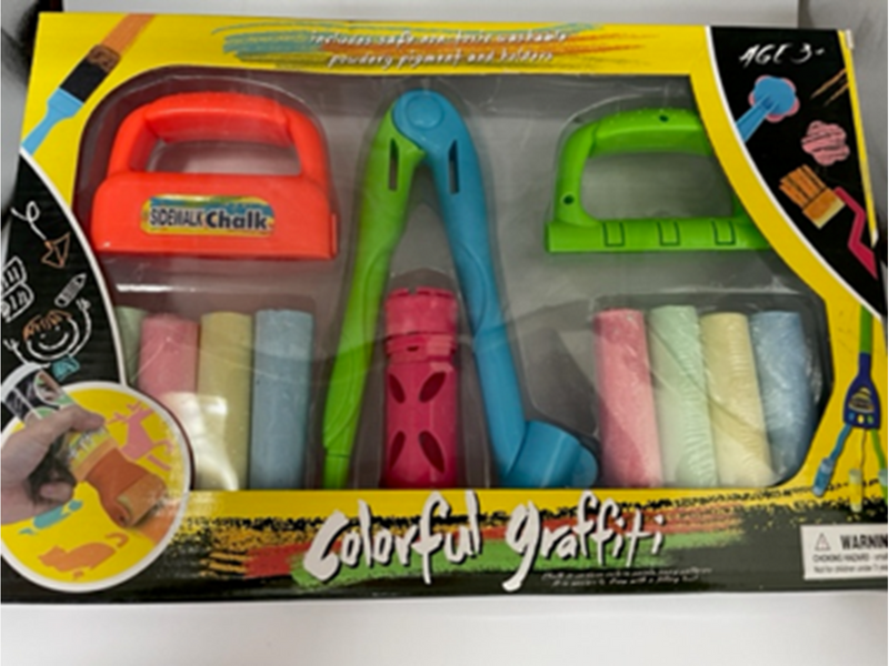Happy Summer Chalk Playset 12 pcs