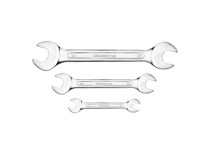 Gedore R05125012 Double open-ended Spanner Set 12-pieces short