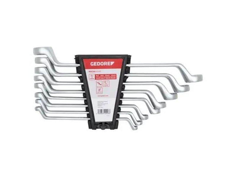 Gedore R01105008 Double ring end Spanner Set 6-22 mm - 8 pieces