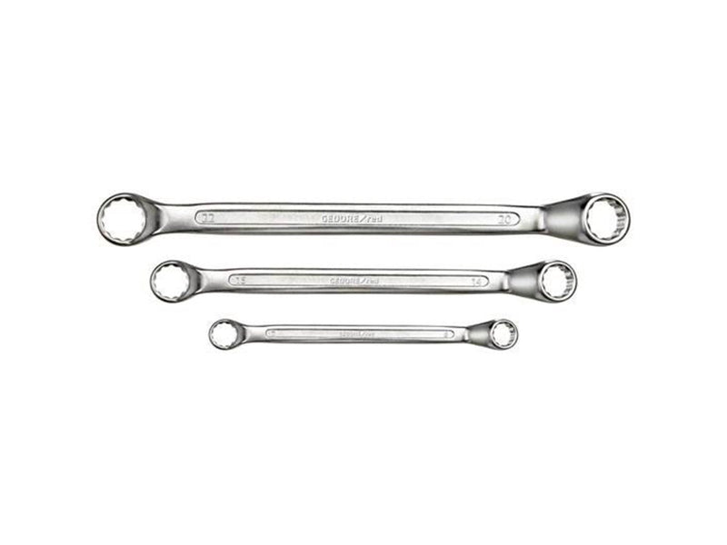 Gedore R01105008 Double ring end Spanner Set 6-22 mm - 8 pieces