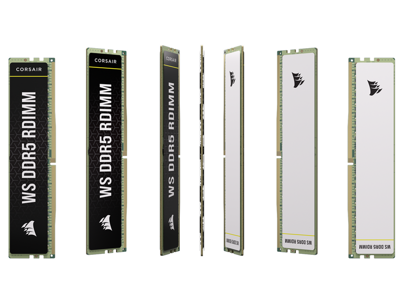Corsair WS DDR5-5600 - 64GB - CL40 - Quad Channel (4 pcs) - Intel XMP - Grün