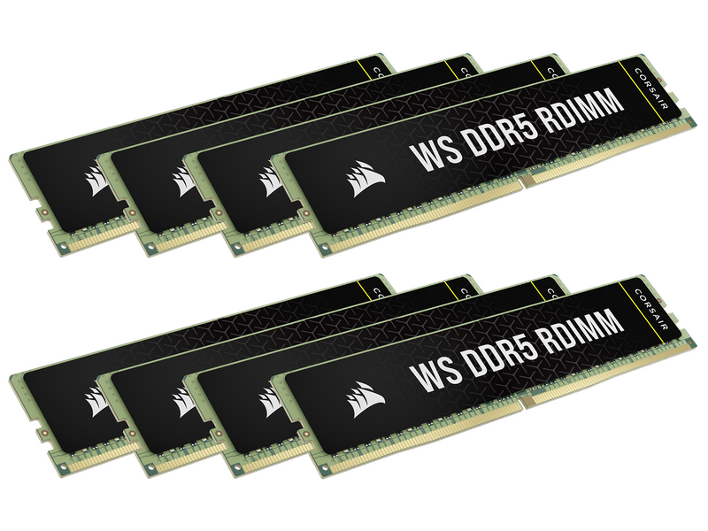 Corsair WS DDR5-5600 - 128GB - CL40 - Octa Channel (8 pcs) - Intel XMP - Grün