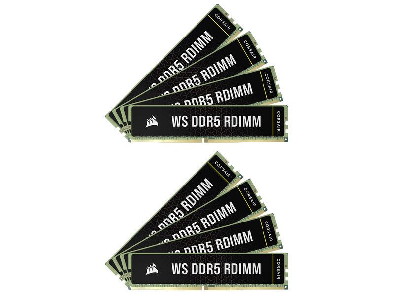 Corsair WS DDR5-5600 - 128GB - CL40 - Octa Channel (8 pcs) - Intel XMP - Grün
