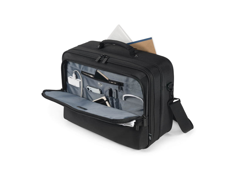 Dicota Eco Multi Twin Core Laptop-Tasche für Laptop 16" | Schwarz