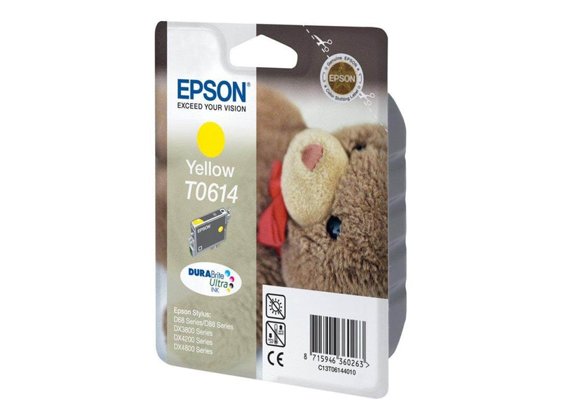 Epson T0614 - yellow - original - ink cartridge - Tintenpatrone Gelb