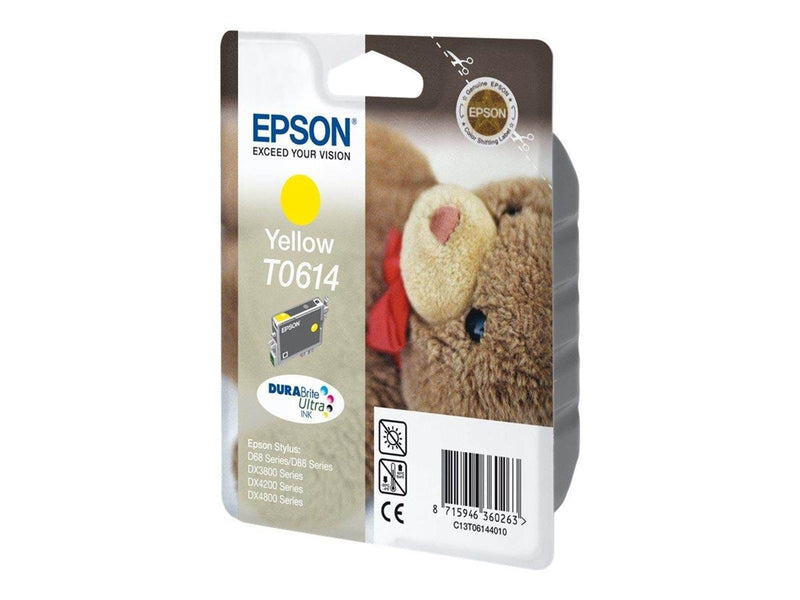 Epson T0614 - yellow - original - ink cartridge - Tintenpatrone Gelb