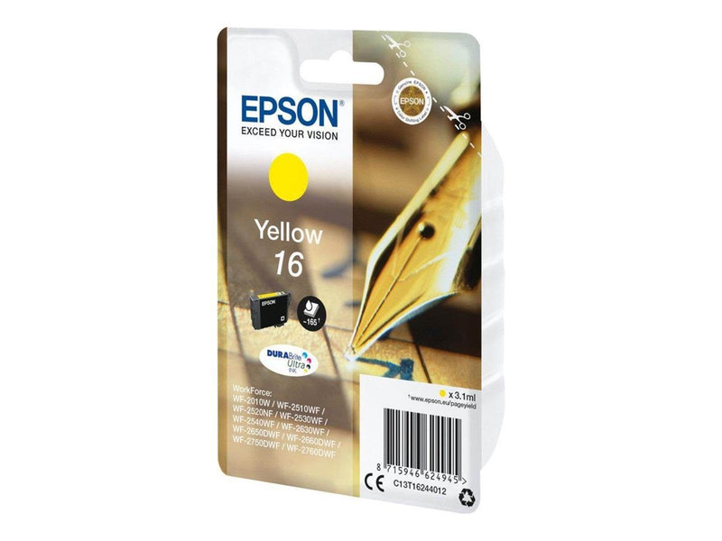 Epson 16 - yellow - original - ink cartridge - Tintenpatrone Gelb