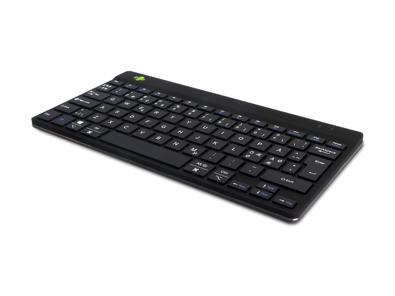 R-Go Tools R-Go Compact Break - keyboard - with integrated break indicator - QWERTY - Nordic - black Input Device - Tastaturen -