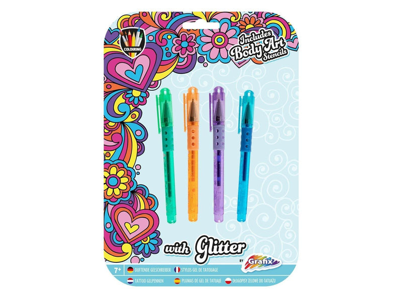 Creative Craft Group Tattoo Gel Pens 4 pcs.