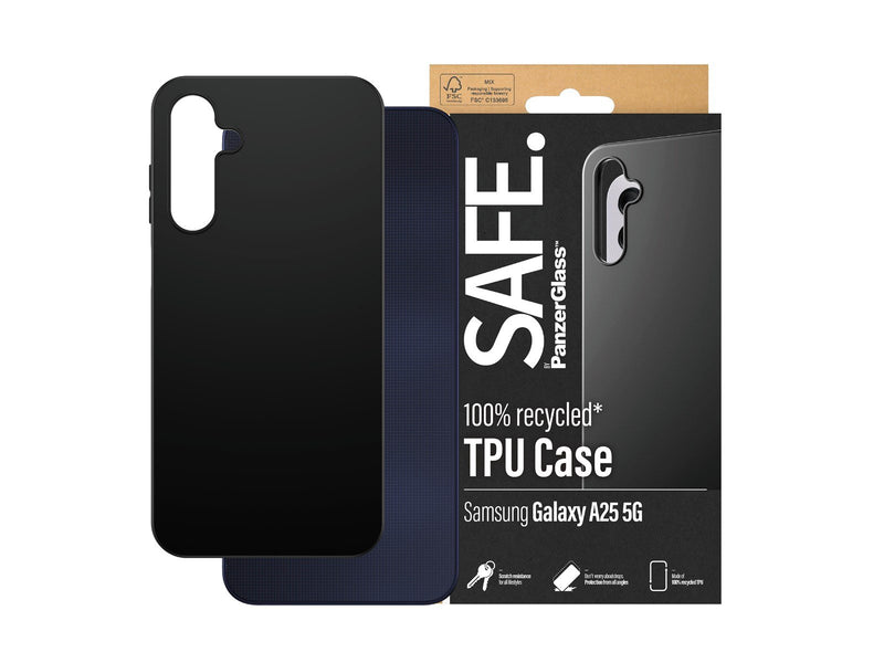 SAFE. by PanzerGlass TPU Case Samsung Galaxy A25 5G | Black