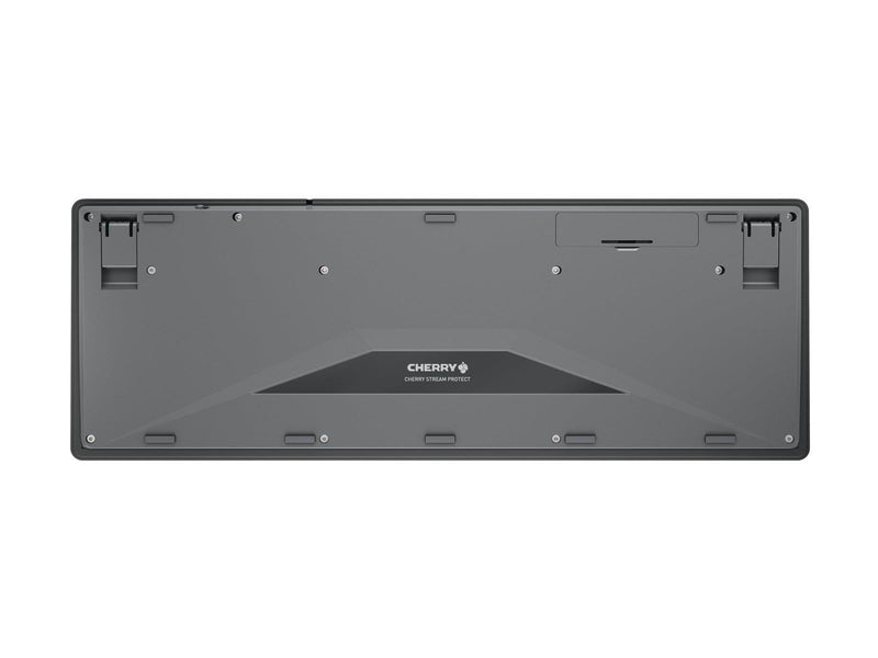 Cherry STREAM PROTECT - Tastaturen - Nordisch - Schwarz