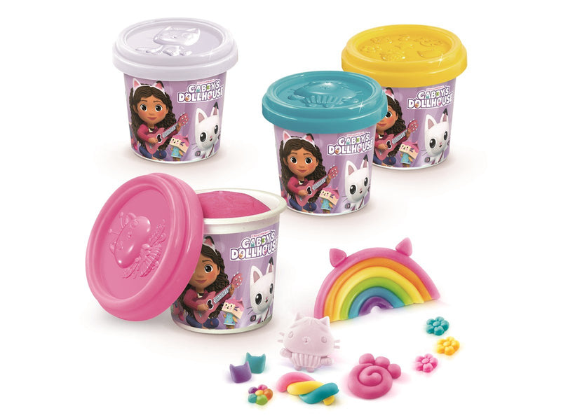 Gabby's Dollhouse Knete 4-Pack