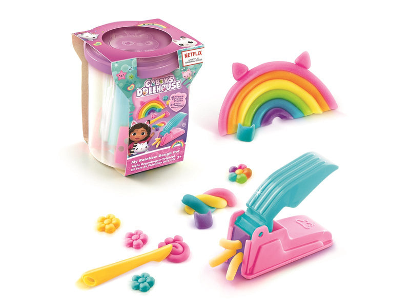 Gabby's Dollhouse My Rainbow Dough Pot