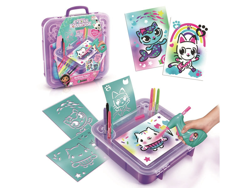 Gabby's Dollhouse Airbrush Art Activity Case