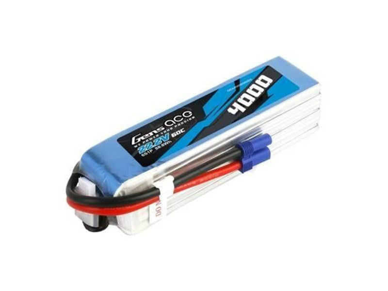 Gens ace &Tattu Gens Ace 4000mAh 22.2V 60C 6S1P EC5 battery