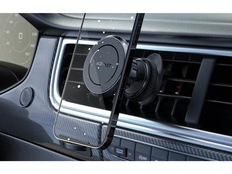 Acefast D7 magnetic Suction Car Phone Mount - Black