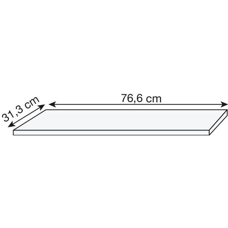 HAMMERBACHER Basic Fachboden Spanplatte weiß