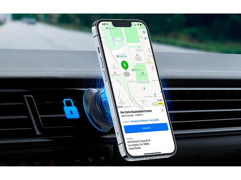 Acefast D7 magnetic Suction Car Phone Mount - Black