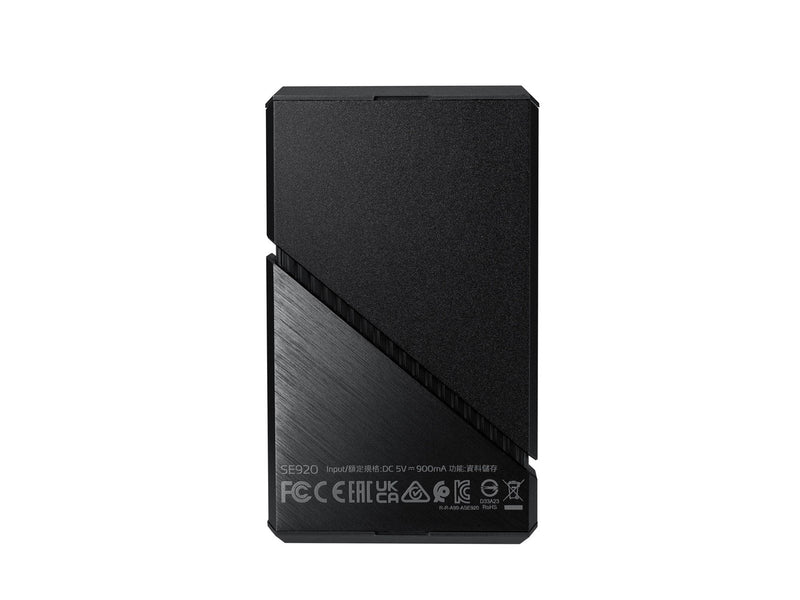 A-Data SE920 SSD - 2TB - Schwarz - Extern SSD - USB4